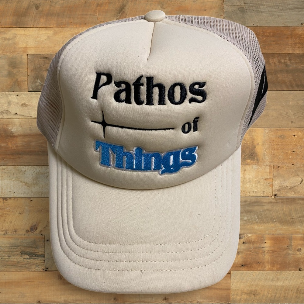 Pathos of Things Tan Trucker Hat Tan OSFA